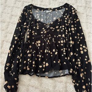 American Eagle Long sleeve summer blouse size XS